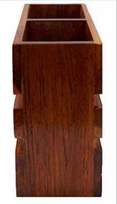Wooden Spoon Stand & Napkin Holder