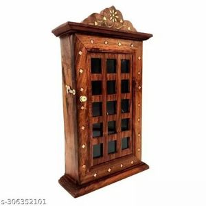Antique Wooden Key Holder