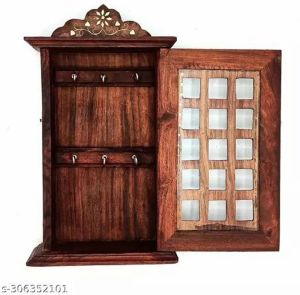 Antique Wooden Key Holder
