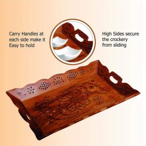 Rectangular Wooden Serving Tray