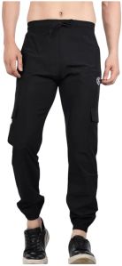 Men Ns Polyester Cargo Track Pant