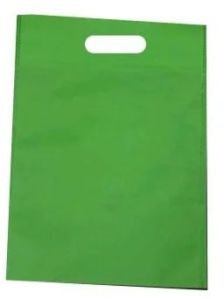 Green Non Woven D Cut Bags