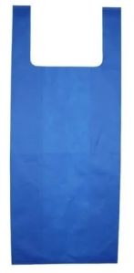 Blue Non Woven U Cut Bags