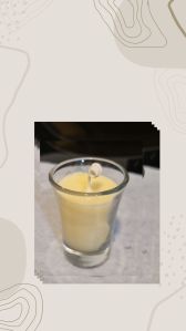 Scented Soy Wax Glass Candle