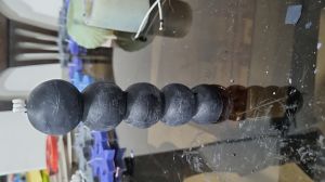 Multicolor Pillar 5 Knob Candle