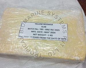 Yellow Beeswax Slab