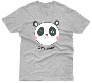 Kids Panda Print T Shirt