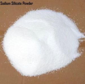 White Sodium Silicate Powder