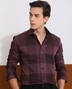 Mens Stylish Premium Casual Check Shirt