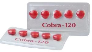 Sildenafil Citrate Cobra 120mg Tablets