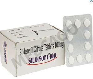 Sildisoft 100 Mg Tablet
