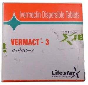 Vermact Ivermectin 3mg Tablets