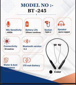 Bluetooth NeckBand