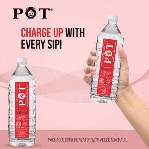 Pot Packaged Drinking Water 200 ml & 500 ml