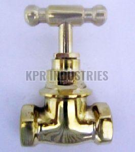 15mm Brass Stop Valve