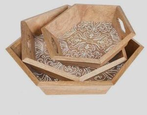 Wooden Storage Tray