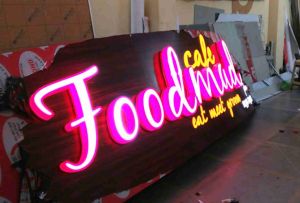 Restaurant LED Sign Board