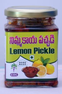 Home made Organic Lemon Pickle