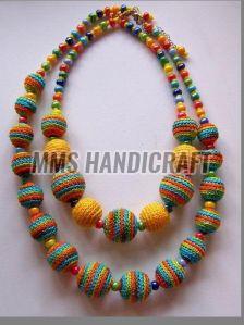 Fancy Crochet Necklace