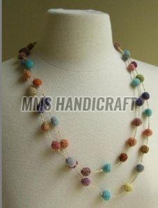Fancy Crochet Necklace