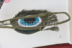 Handmade Crochet Evil Eye Bag