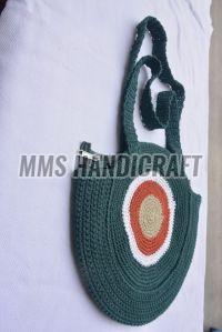 Handmade Crochet Evil Eye Bag