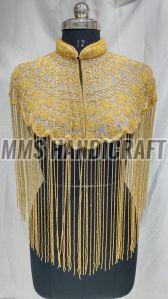 Ladies Golden Fringe Top