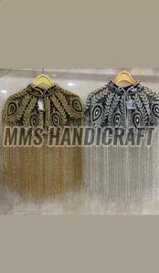 Ladies Golden Fringe Top