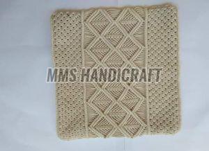 Handmade Cotton Macrame Cushion Pillow Cover