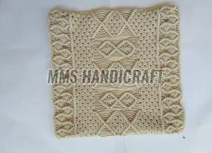 Handmade Cotton Macrame Cushion Pillow Cover