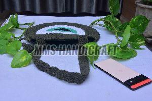 Handmade Crochet Evil Eye Bag