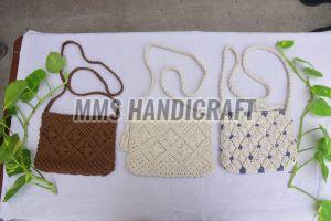 Bohemian Macrame Shopping Tote Bags