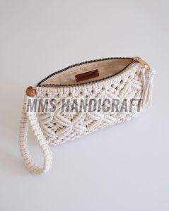 Cotton Dori Macrame Hand Bag