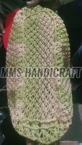 Macrma Jute Hand Bag