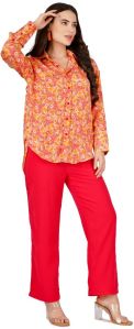 Satin Ladies Shirt