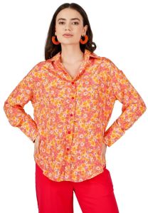 Satin Ladies Shirt