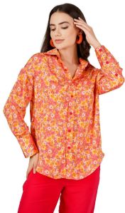 Satin Ladies Shirt