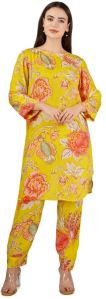 Ladies Cotton Kurti Set