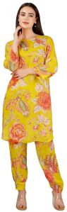 Ladies Cotton Kurti Set