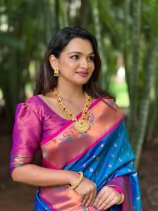 Ananta Paithani Soft Silk Saree