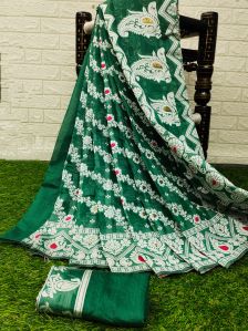 Pure Rich Cotton Silk Saree