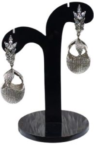 Silver Colour Ball Earring