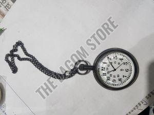 Awesome Design Black Vintage Pocket Watch