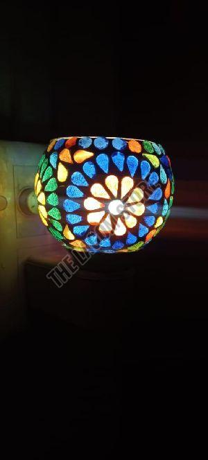 Round Decorative Mosaic Lamp