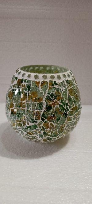 Round Decorative Mosaic Lamp