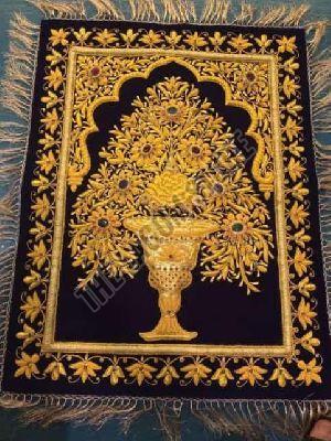 Handmade Zardozi Wall Hanging