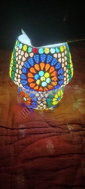 Mushroom Shaped Mosaic Table Lamp
