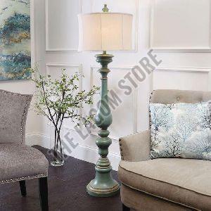 Decorative Wooden Floor Lamp
