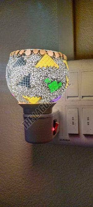 Round Decorative Mosaic Lamp