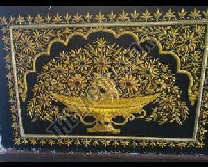 Handmade Zardozi Wall Hanging